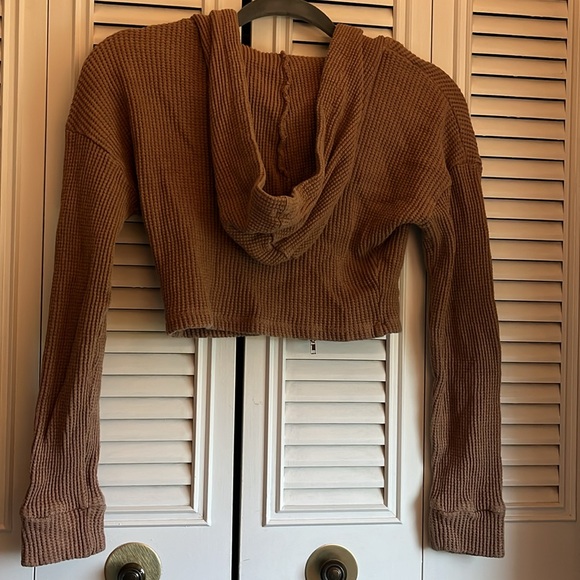 Brown waffle knit jogger set - Picture 17 of 17